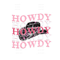 Howdy # 234 Sublimation transfers - Heat Transfer Graphic