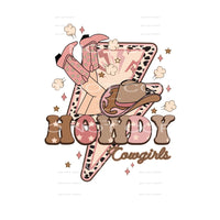 Howdy Cowgirls # 232 Sublimation transfers - Heat Transfer