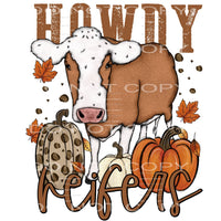 Howdy Reifers #6056 Sublimation transfers - Heat Transfer