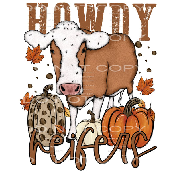 Howdy Reifers #6056 Sublimation transfers - Heat Transfer