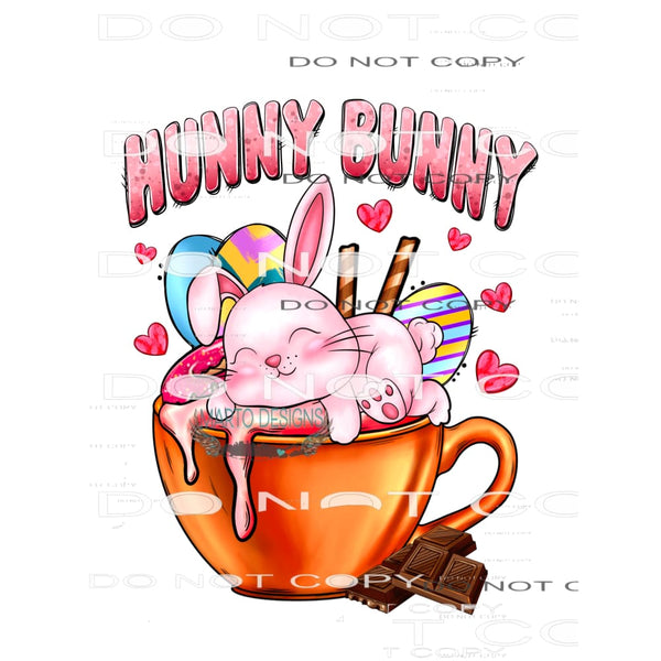 Hunny Bunny #8914 Sublimation transfers - Heat Transfer