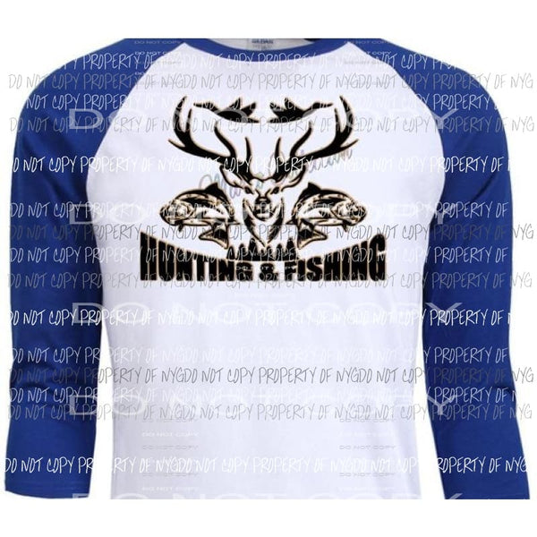 hunting and fishing sublimation transfer Heat Transfer