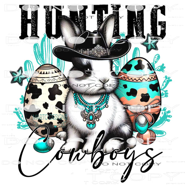 Hunting Cowboys #9455 Sublimation transfers - Heat Transfer