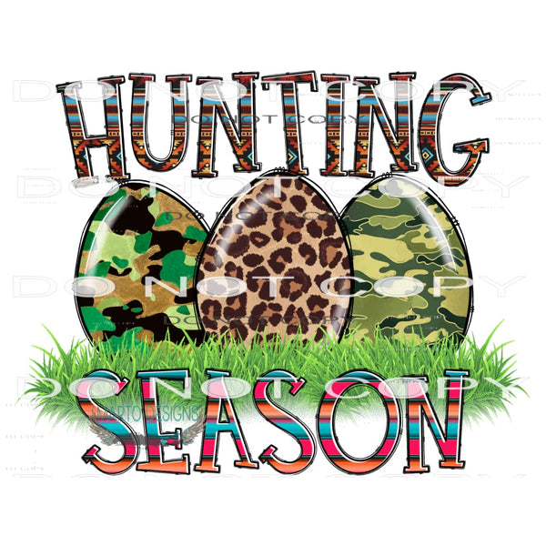 Hunting Season #10049 Sublimation transfers - Heat Transfer