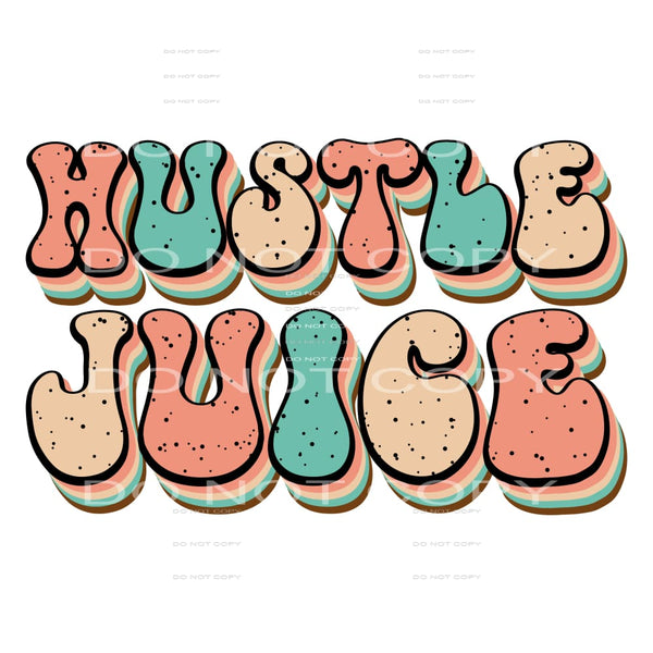 Hustle Justice #5532 Sublimation transfers - Heat Transfer