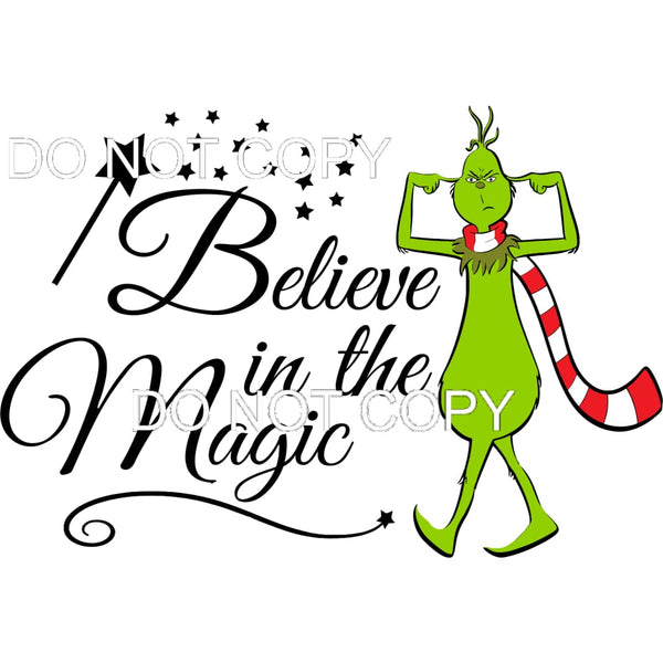 I Believe In Magic #274 Sublimation transfers - Heat