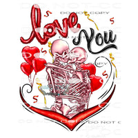I Love You #8635 Sublimation transfers - Heat Transfer