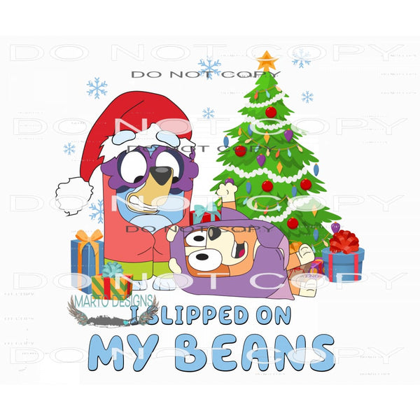 I Slipped On My Beans #7555 Sublimation transfers - Heat