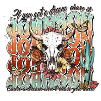 If you get a dream chase it # 320 Sublimation transfers -
