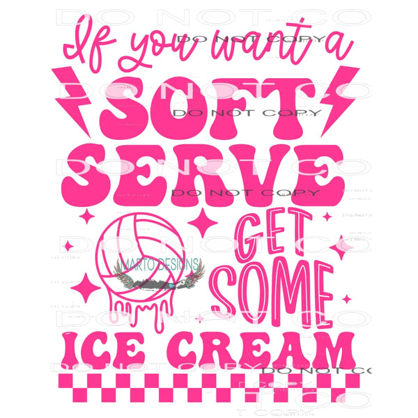If You Want A Soft Serve Get Some Ice Cream #9398