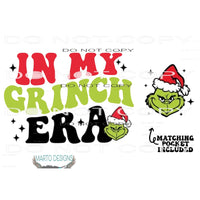 in my grinch era # 1091 Sublimation transfers - Heat