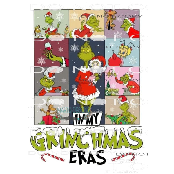 In My Grinch Eras #8597 Sublimation transfers - Heat