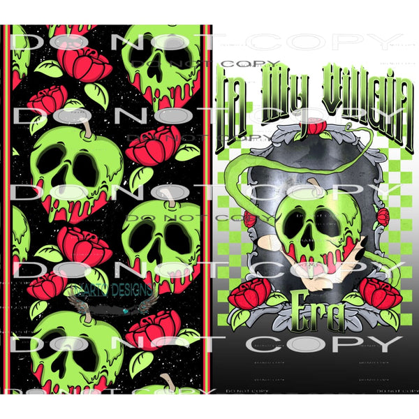 In My Villain Era #6614 Sublimation transfers - Heat