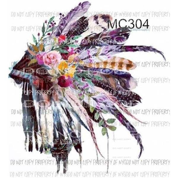 Indian head dress mc304 headdress sublimation transfer Heat Transfer