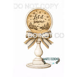 Interchangeable circle insert #032 candle stick and frame