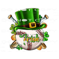 Irish Baseball #10736 Sublimation transfers - Heat Transfer