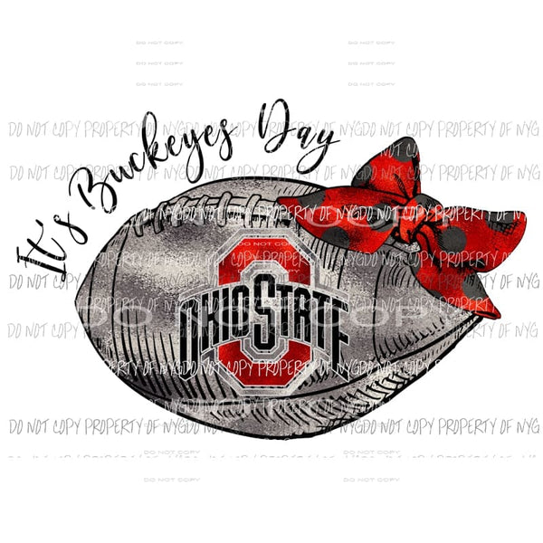 Its buckeyes day Sublimation transfers Heat Transfer