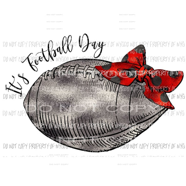 its football day Sublimation transfers Heat Transfer