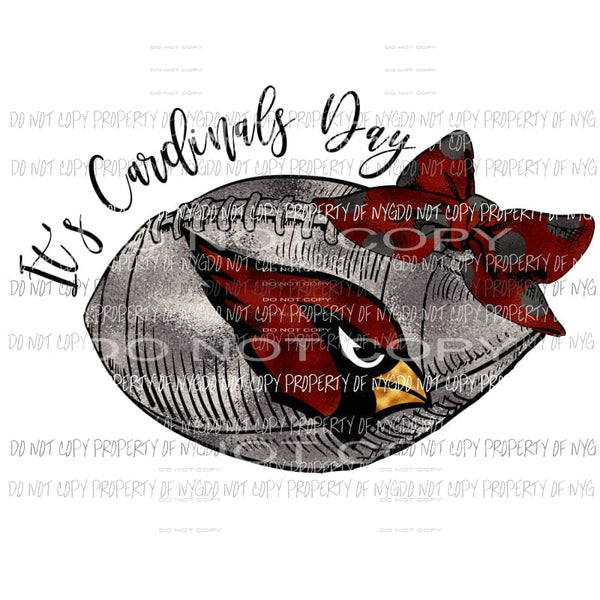 Its game day cardinals Sublimation transfers Heat Transfer