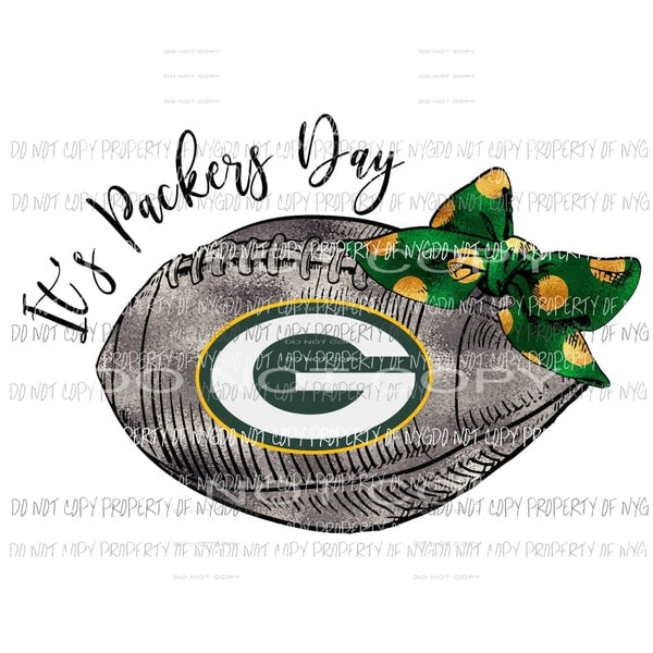 its packers day Sublimation transfers Heat Transfer