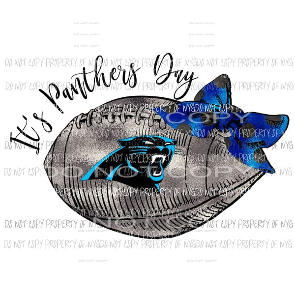 its panthers day Sublimation transfers Heat Transfer