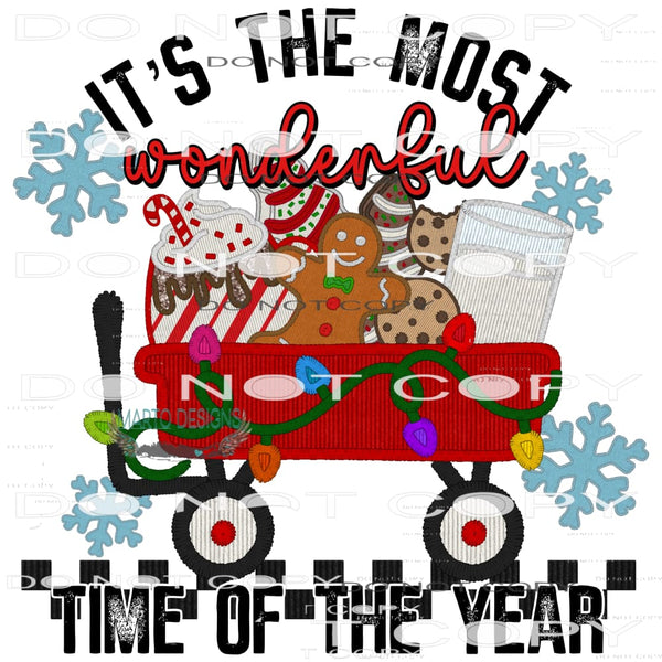 It’s The Most Wonderful Time Of The Year #8327 Sublimation