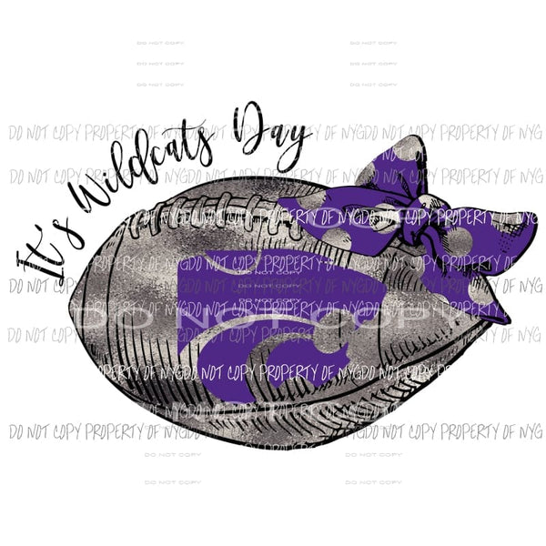 its wildcats day Sublimation transfers Heat Transfer