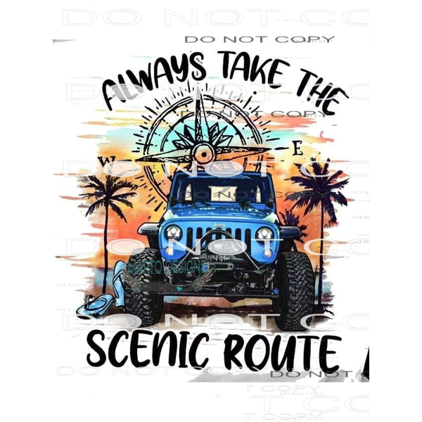 jeep # 121 Sublimation transfer - Heat Transfer Graphic Tee