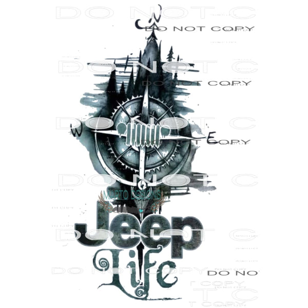 Jeep # 127 Sublimation transfers - Heat Transfer Graphic Tee