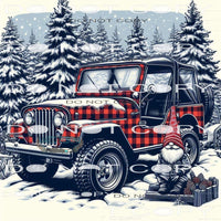 Jeep # 137Sublimation transfer - Heat Transfer Graphic Tee -
