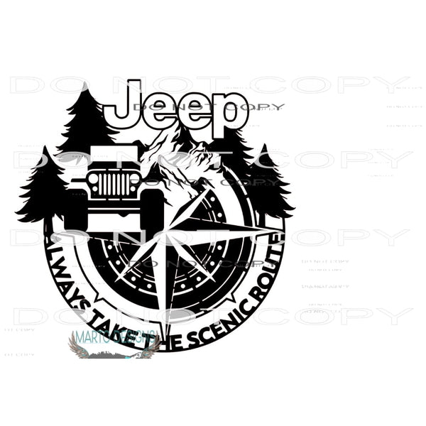 jeep # 29911 Sublimation transfers - Heat Transfer Graphic