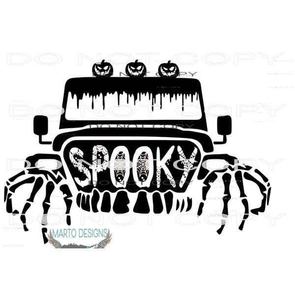 jeep spooky # 20057 Sublimation transfers - Heat Transfer