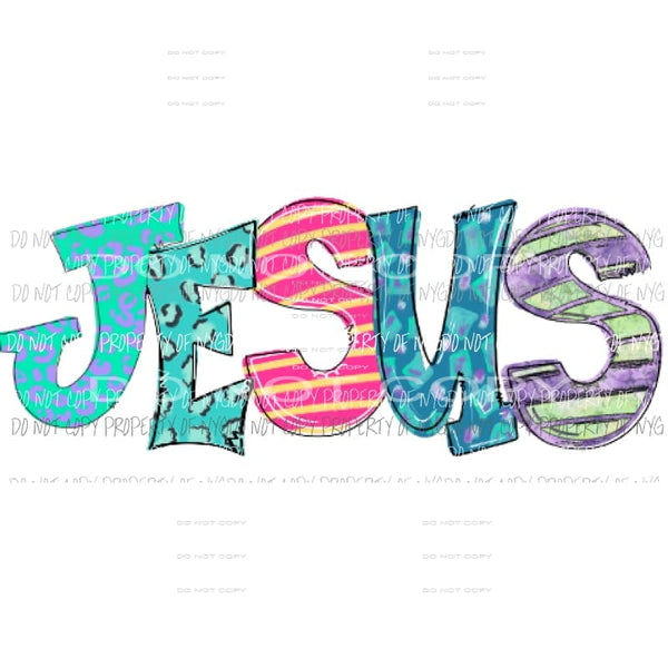 Jesus 1 Sublimation transfers Heat Transfer