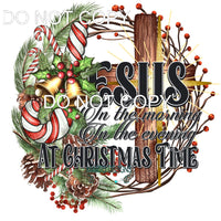 Jesus In The Morning #8537 Sublimation transfers - Heat