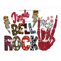 Jingle Bell Rock #8092 Sublimation transfers - Heat Transfer