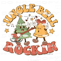 Jingle Bell Rockin #8195 Sublimation transfers - Heat