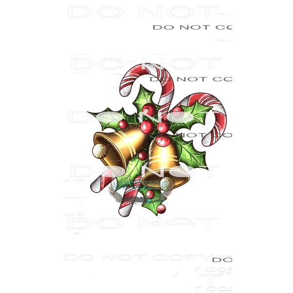 Jingle Bells #8046 Sublimation transfers - Heat Transfer