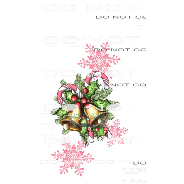 Jingle Bells #8060 Sublimation transfers - Heat Transfer