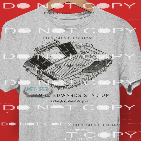 Joan C. Edwards Stadium #7165 Sublimation transfers - Heat
