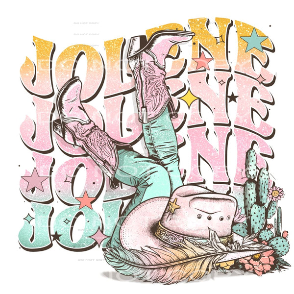 Jolene # 209 Sublimation transfers - Heat Transfer Graphic