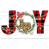 JOY with leopard state buffalo plaid All states in drop down menu sublimation transfer state Heat Transfer