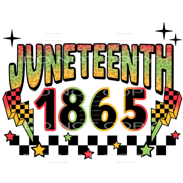 June Teenth #4621 Sublimation transfers - Heat Transfer