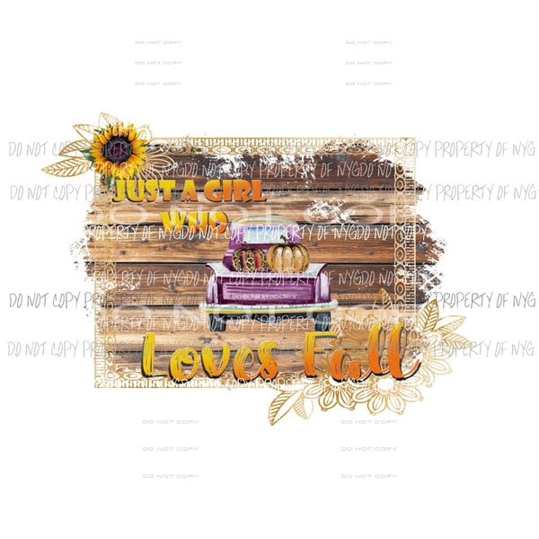 just a girl sublimation transfer Heat Transfer