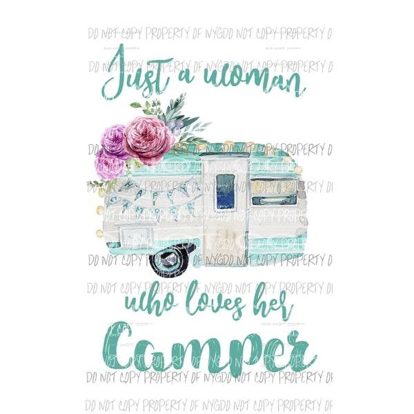 just a woman sublimation transfer Heat Transfer