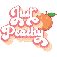 Just Peachy #5296 Sublimation transfers - Heat Transfer