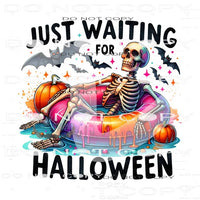 Just waiting for Halloween # 7722 Sublimation transfers
