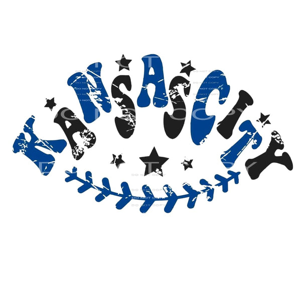 Kansas City Baseball # 88927 Sublimation transfers - Heat