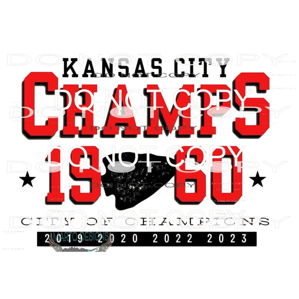 kansas city chiefs # 1315 Sublimation transfers - Heat