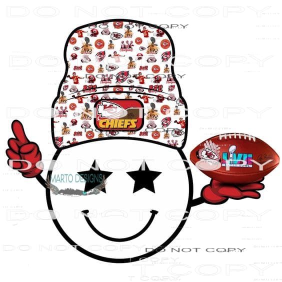 Kansas City Chiefs #6402 Sublimation transfers - Heat
