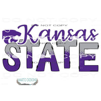 Kansas State # 1054 Sublimation transfers - Heat Transfer